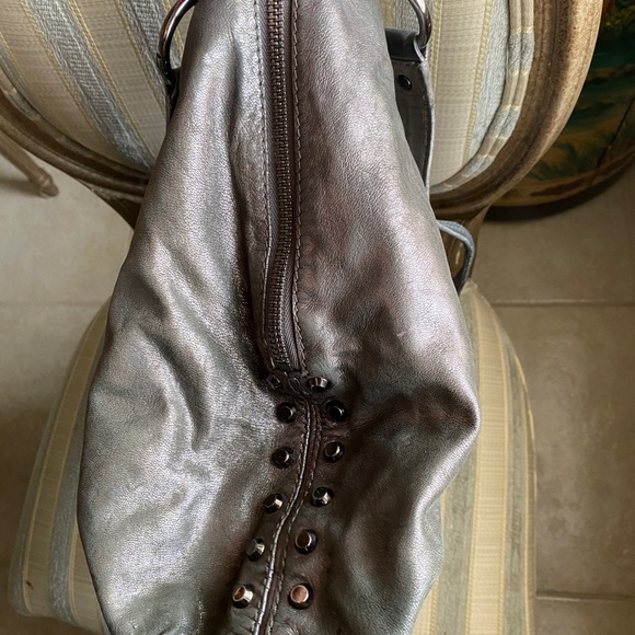 MK Astor Metallic Studded Hobo Bag - Picture 5 of 8